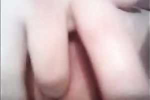 Homemade solo movie with me playing with my hairless fur pie