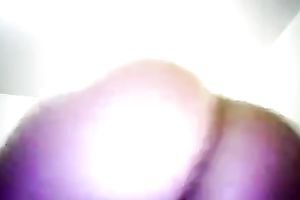 My large butted girlfriend is so addicted to her sex toy