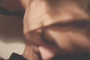 Slutty floozy of my grandpapa sucks his petite knob unfathomable mouth