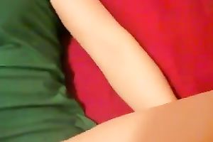 My black cock sluts shows her shaggy love tunnel to me and lets me drill it