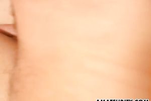 Amateur Milf with large milk sacks receives screwed with spunk fountain