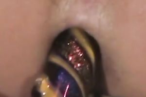 I love to drill my wet snatch with my glass sex tool in front of a camera