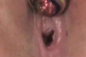 I love to drill my wet snatch with my glass sex tool in front of a camera