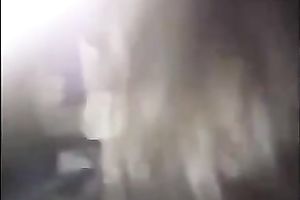 Insanely hawt dark brown college white bitch addicted to large jock