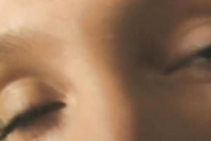 Olga shows her skinny body to a fellow and licks his nipps