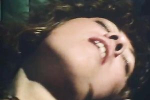 Retro scene with girls licking twats, engulfing cocks and getting screwed