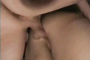 She bows over and acquires instant penetration of her soaked wet crack