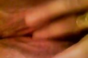 Nice close up solo with me fingering and toying my cum-hole