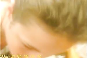 Down-blouse view of her titties gave me an instant erection