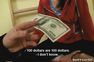 Cock crazed redhead with petite titties gives her stud a valuable irrumation