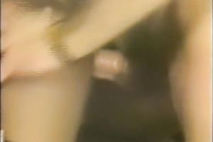 Sweaty African beauty receives her poon team-fucked by 2 white fellows