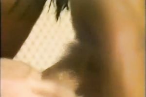 Sweaty African beauty receives her poon team-fucked by 2 white fellows