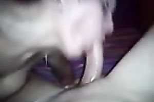 My girlfriend's best ally is likewise hungry for my large dong