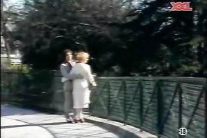 Filthy and perverted wench with wonderful arse acquires her clitoris touched