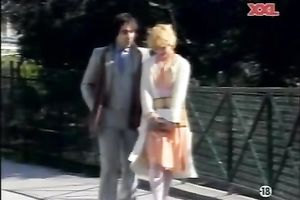 Filthy and perverted wench with wonderful arse acquires her clitoris touched