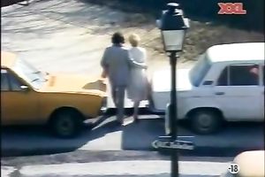 Filthy and perverted wench with wonderful arse acquires her clitoris touched