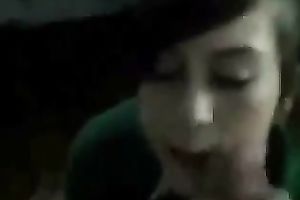 Cute BBC slut with sweet smile just craves a affable spunk flow on her face