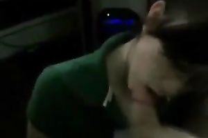 Cute BBC slut with sweet smile just craves a affable spunk flow on her face