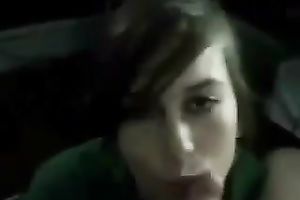 Cute BBC slut with sweet smile just craves a affable spunk flow on her face