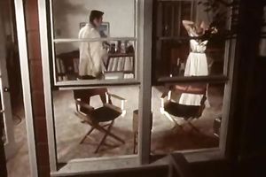 Lewd blond honey receives glazed in cream after hardcore fuck session