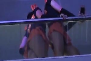 I am secretly spying on those sexy hotties with priceless butts