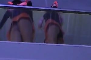 I am secretly spying on those sexy hotties with priceless butts