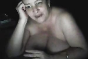 I have a smokin' fetish and this plump wench with large pantoons likes smokin'