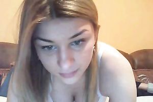 Webcam solo episode with me demonstrating my tits to my BF