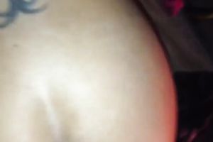 Gorgeous Latina hoe with overweight wazoo likes reverse cowgirl position