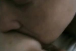 She blows my 10-Pounder and I eat her muff on our 1st sex video