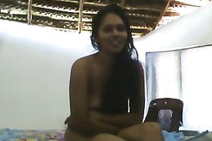 My barefaced Indian slutwife is as insane and sexually excited as me