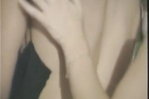 Nasty hottie lets her lesbo GF eat her cum-hole from behind