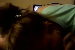 My excited legal age teenager GF sucks my dick and doesn't want to stop