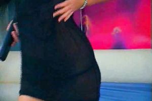 hawt lingerie playgirl undresses and plays