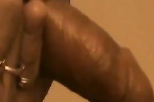 Slender girlfriend gives me tugjob in couch on POV home movie