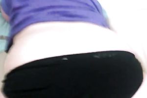 We had no time so I just team-fucked her in the pussy out of taking off her pants