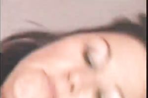 Cock crazed slut likes to fuck with her pants on