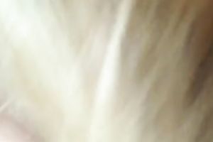 Shaved jock of my hubby is in my throat as this chab tapes me on webcam