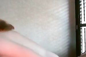 Awesome deep oral-job from my breasty white black cock sluts on web camera