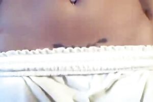 Fabulous brown skin BBC slut on cam feeling lascivious with a sex tool