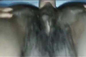 Hairy swarthy arsehole on closeup home sex movie screwed