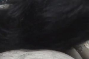 Tempting Indian amateur BBC slut disrobes seductively before giving head. POV