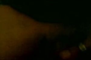 My sexy wifey fingers her bawdy cleft and rubs my pecker in POV video