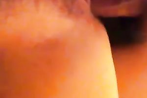 Invading my wife's hirsute palpitating cunt from behind