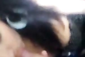 My raven-haired Latina GF rides my shlong reverse cowgirl style