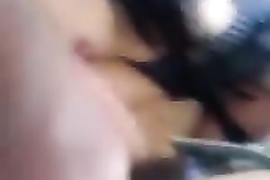 My raven-haired Latina GF rides my shlong reverse cowgirl style