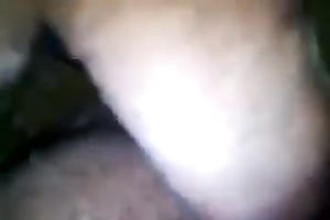My naughty white wife lets me drill her shaggy cum-hole in close up POV movie scene