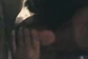 Beautiful brunette hair Mexican amateur wife giving me worthy dilettante head