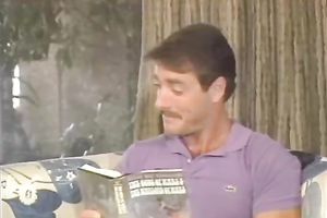 Two lusty ladies acquire wicked in front of a guy reading book