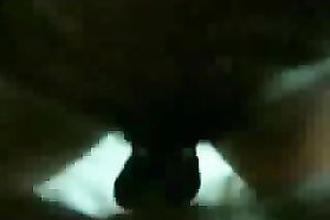 Penetrating her soaked and itchy muff with a cock rubber on the couch